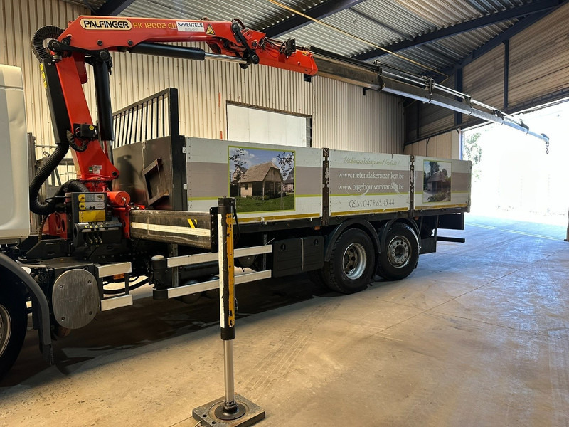 Volvo FE 300 6x2 + crane (20m!) PALFINGER PK18002 E 6x - LIFT / STEERING AXLE - MANUAL - EURO 5 - شاحنات مسطحة, شاحنة كرين: صورة 5 Volvo FE 300 6x2 + crane (20m!) PALFINGER PK18002 E 6x - LIFT / STEERING AXLE - MANUAL - EURO 5 - شاحنات مسطحة, شاحنة كرين: صورة 5