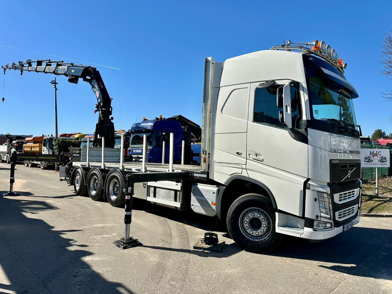 Volvo FH 420 8x4 TRIDEM + KRAAN HIAB 408 E-8 HIPRO + WINCH - 63.000km ONLY - CREWCAB 4 SEATER - PLATFORM 7m - TOP CONDITION - شاحنة كرين: صورة 1 Volvo FH 420 8x4 TRIDEM + KRAAN HIAB 408 E-8 HIPRO + WINCH - 63.000km ONLY - CREWCAB 4 SEATER - PLATFORM 7m - TOP CONDITION - شاحنة كرين: صورة 1