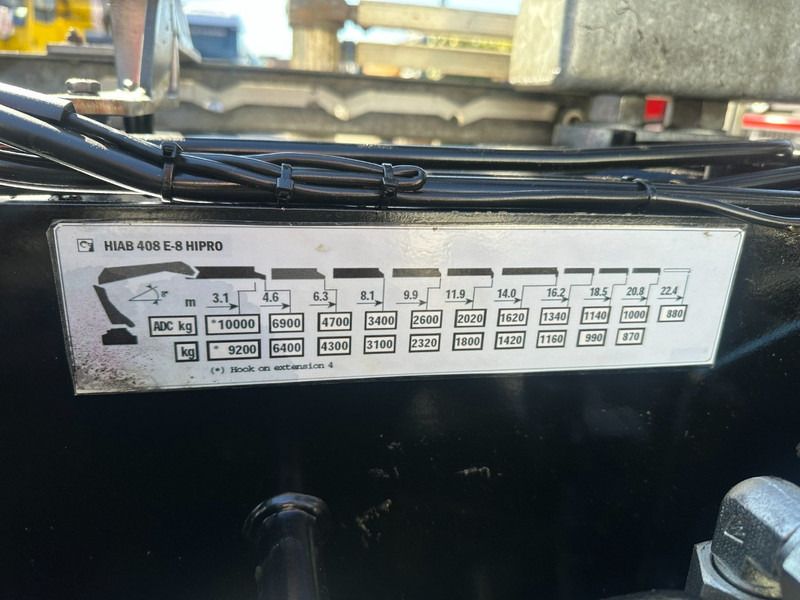 شاحنة كرين Volvo FH 420 8x4 TRIDEM + KRAAN HIAB 408 E-8 HIPRO + WINCH - 63.000km ONLY - CREWCAB 4 SEATER - PLATFORM 7m - TOP CONDITION: صورة 11