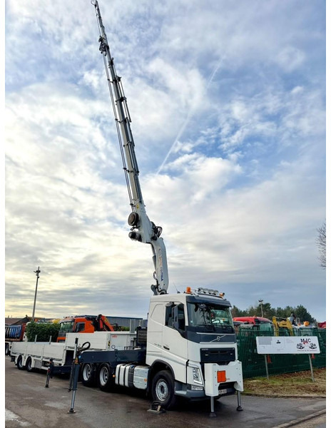 Volvo FH 460 6X4 + CRANE COPMA 530.7 + FlY-JIB 3 + A&C NOYENS LOWLOADER - 2x HYDR STEERING AXLES - شاحنة كرين: صورة 5 Volvo FH 460 6X4 + CRANE COPMA 530.7 + FlY-JIB 3 + A&C NOYENS LOWLOADER - 2x HYDR STEERING AXLES - شاحنة كرين: صورة 5