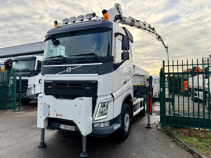 Volvo FH 460 6X4 + CRANE COPMA 530.7 + FlY-JIB 3 + A&C NOYENS LOWLOADER - 2x HYDR STEERING AXLES - شاحنة كرين: صورة 4 Volvo FH 460 6X4 + CRANE COPMA 530.7 + FlY-JIB 3 + A&C NOYENS LOWLOADER - 2x HYDR STEERING AXLES - شاحنة كرين: صورة 4