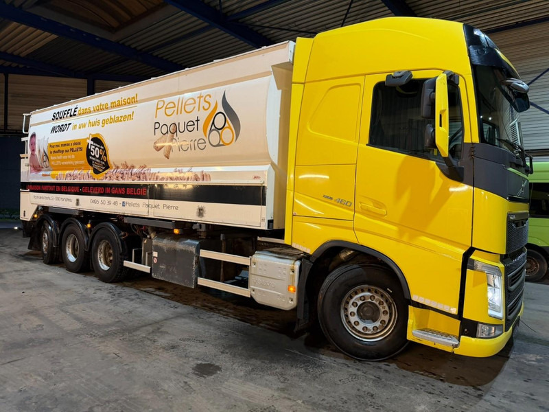Volvo FH 460 8x4 TRIDEM SILO COMPRESSOR / BDF / CURTAINSIDE BOX 8m50 - *FULL AIR* - EURO 6 - LIFT + STEERING AXLE - BE TRUCK - شاحنة صهريج: صورة 1 Volvo FH 460 8x4 TRIDEM SILO COMPRESSOR / BDF / CURTAINSIDE BOX 8m50 - *FULL AIR* - EURO 6 - LIFT + STEERING AXLE - BE TRUCK - شاحنة صهريج: صورة 1