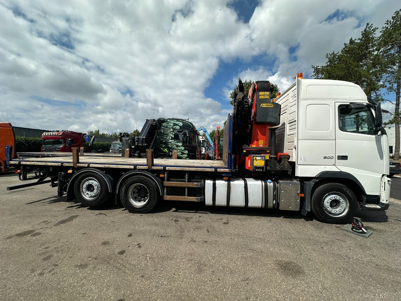 Volvo FH 500 6X2 + CRANE PALFINGER PK50002 E 6x - RETARDER - PLATFORM 6m20 - TWISTLOCKS 20' - 561.000km - EURO 5 - شاحنة كرين: صورة 5 Volvo FH 500 6X2 + CRANE PALFINGER PK50002 E 6x - RETARDER - PLATFORM 6m20 - TWISTLOCKS 20' - 561.000km - EURO 5 - شاحنة كرين: صورة 5