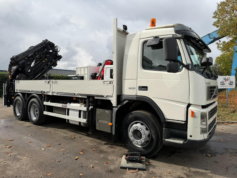 Volvo FM 300 6x4 + (25.8m!) PRITSCHE + KRAN HIAB 245 E-5 + JIB 65 X-3 + 2 ME - *228.000km* - MANUAL - A/C - EURO 3 - BELGIAN TRUCK - شاحنات مسطحة, شاحنة كرين: صورة 1 Volvo FM 300 6x4 + (25.8m!) PRITSCHE + KRAN HIAB 245 E-5 + JIB 65 X-3 + 2 ME - *228.000km* - MANUAL - A/C - EURO 3 - BELGIAN TRUCK - شاحنات مسطحة, شاحنة كرين: صورة 1