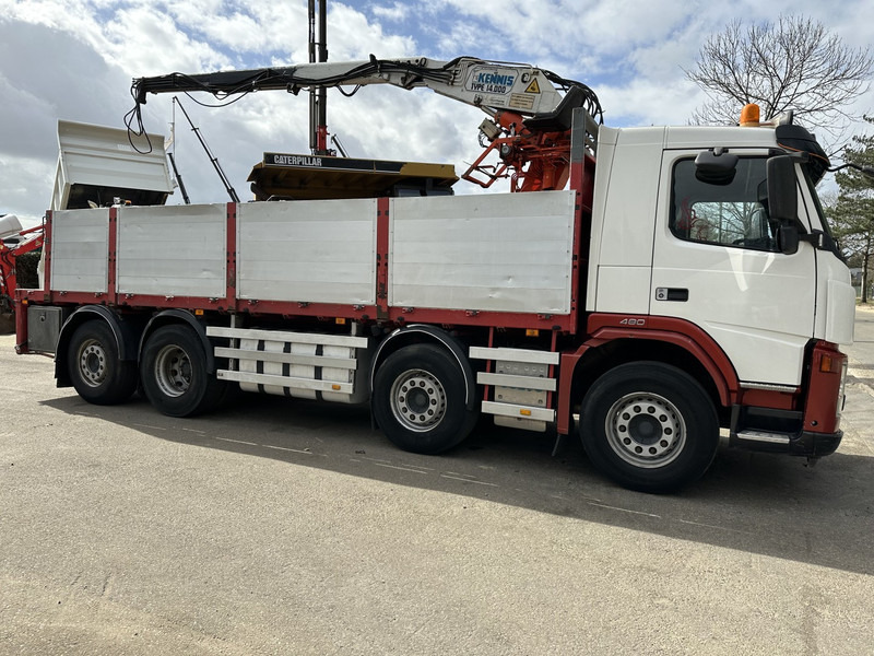 Volvo FM 480 8X2 - EURO 5 - STEERING AXLE / LENK ACHSE + KENNIS 14.000R - I SHIFT - شاحنات مسطحة: صورة 3 Volvo FM 480 8X2 - EURO 5 - STEERING AXLE / LENK ACHSE + KENNIS 14.000R - I SHIFT - شاحنات مسطحة: صورة 3