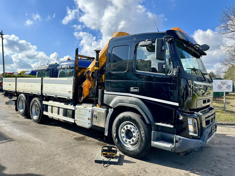 Volvo FMX 370 6x2 PLATFORM 6M35 + CRANE EFFER 215/6S -*127.000km* - LIFT AXLE - DOUBLE WHEELS - I SHIFT - EURO 6 - BE PAPERS - شاحنة كرين: صورة 2 Volvo FMX 370 6x2 PLATFORM 6M35 + CRANE EFFER 215/6S -*127.000km* - LIFT AXLE - DOUBLE WHEELS - I SHIFT - EURO 6 - BE PAPERS - شاحنة كرين: صورة 2