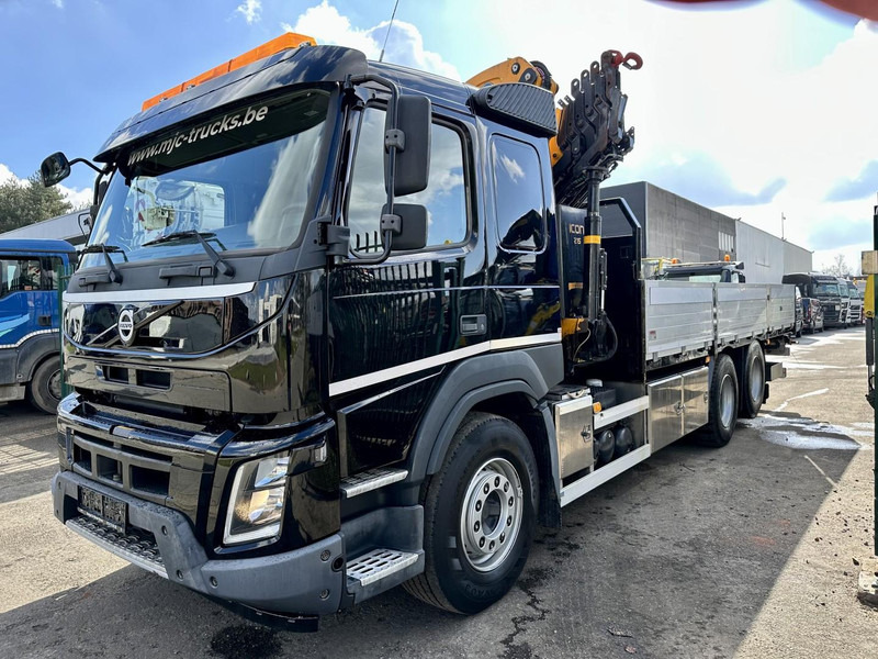 Volvo FMX 370 6x2 PLATFORM 6M35 + CRANE EFFER 215/6S -*127.000km* - LIFT AXLE - DOUBLE WHEELS - I SHIFT - EURO 6 - BE PAPERS - شاحنة كرين: صورة 4 Volvo FMX 370 6x2 PLATFORM 6M35 + CRANE EFFER 215/6S -*127.000km* - LIFT AXLE - DOUBLE WHEELS - I SHIFT - EURO 6 - BE PAPERS - شاحنة كرين: صورة 4