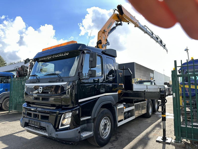 Volvo FMX 370 6x2 PLATFORM 6M35 + CRANE EFFER 215/6S -*127.000km* - LIFT AXLE - DOUBLE WHEELS - I SHIFT - EURO 6 - BE PAPERS - شاحنة كرين: صورة 5 Volvo FMX 370 6x2 PLATFORM 6M35 + CRANE EFFER 215/6S -*127.000km* - LIFT AXLE - DOUBLE WHEELS - I SHIFT - EURO 6 - BE PAPERS - شاحنة كرين: صورة 5