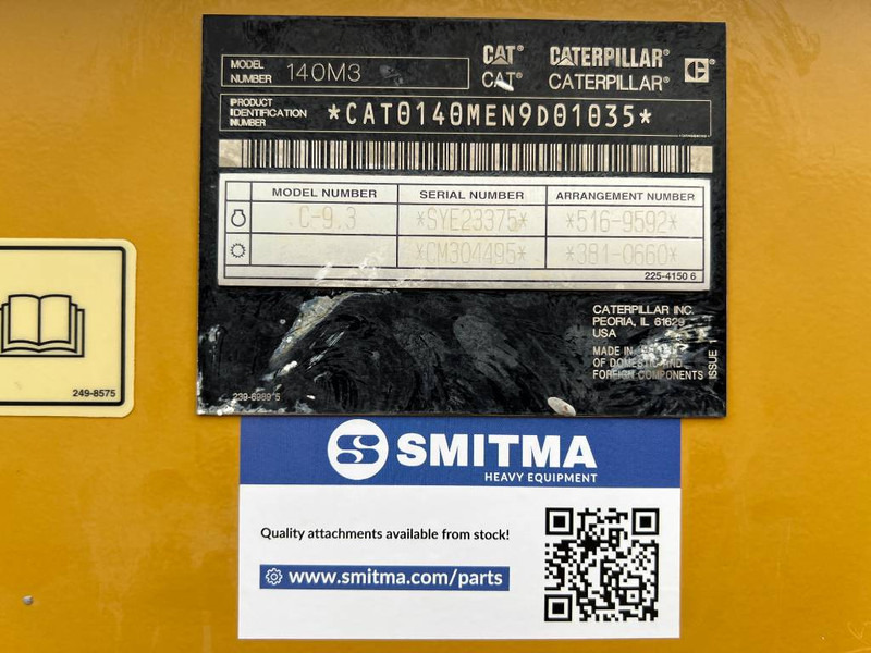 ممهدة Cat 140M3: صورة 11