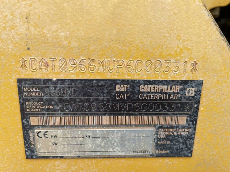 اللودر بعجل Cat 966M XE: صورة 12