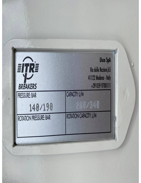 ITR UNH177 - مطرقة هيدروليكية - آلات البناء: صورة 4 ITR UNH177 - مطرقة هيدروليكية - آلات البناء: صورة 4