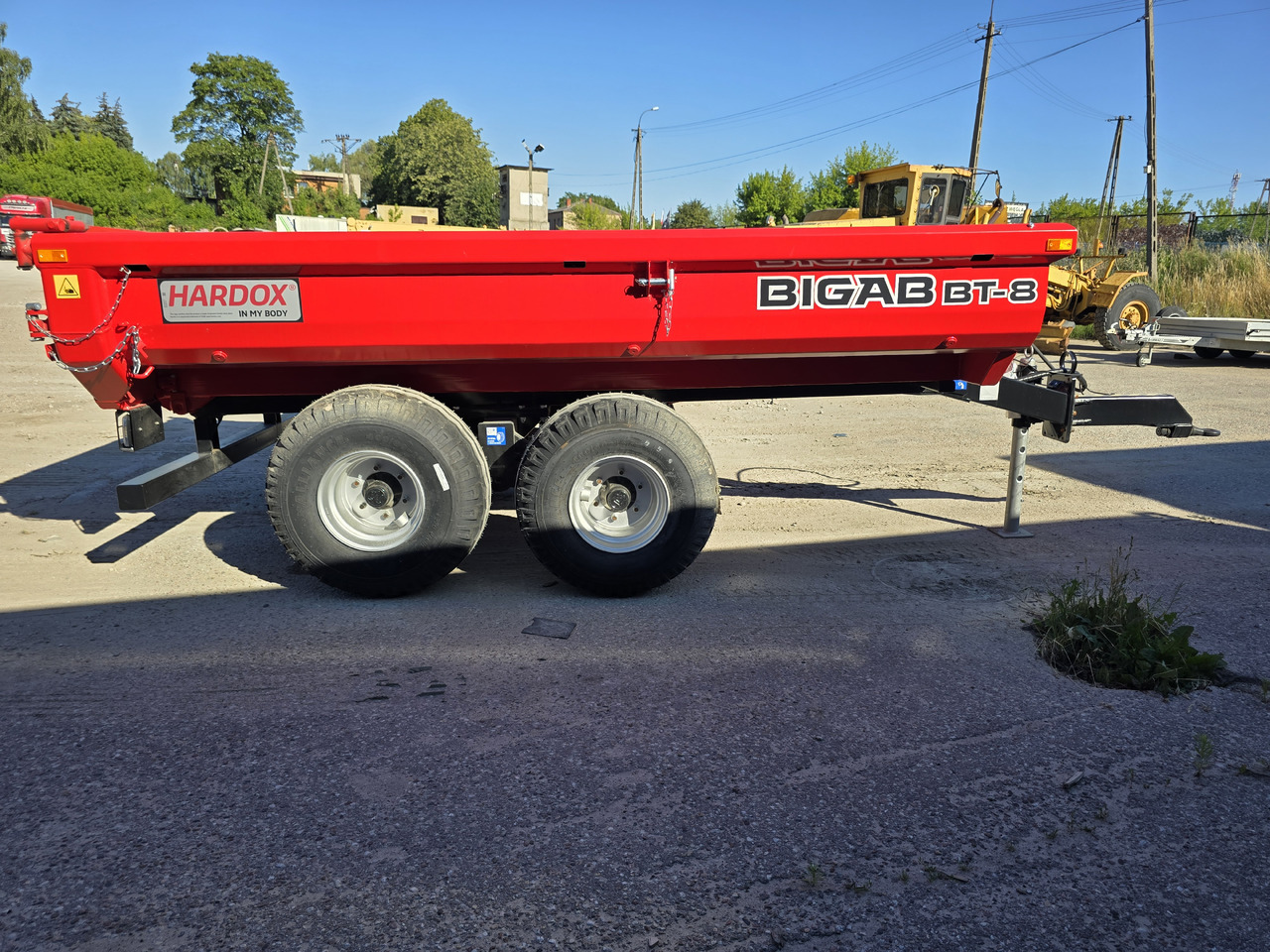 BIGAB BT-8 HARDOX - مقطورة زراعية قلابة: صورة 5 BIGAB BT-8 HARDOX - مقطورة زراعية قلابة: صورة 5