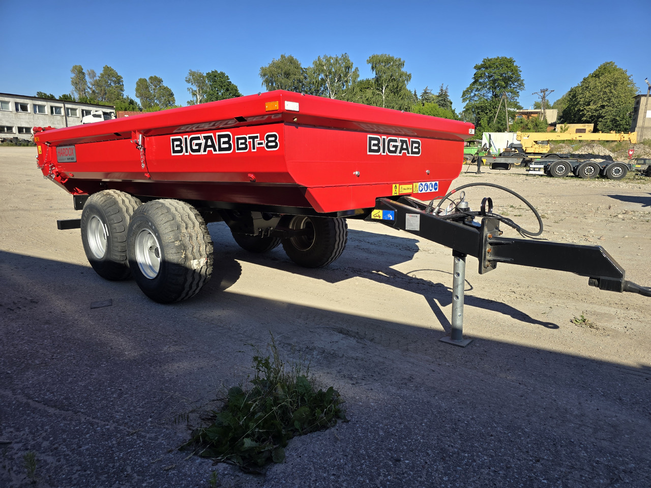 BIGAB BT-8 HARDOX - مقطورة زراعية قلابة: صورة 2 BIGAB BT-8 HARDOX - مقطورة زراعية قلابة: صورة 2