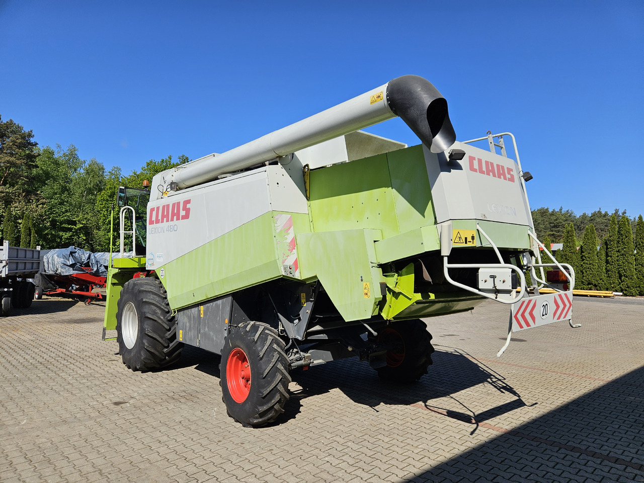 Claas Lexion 480 - حصادة موحَّدة: صورة 4 Claas Lexion 480 - حصادة موحَّدة: صورة 4