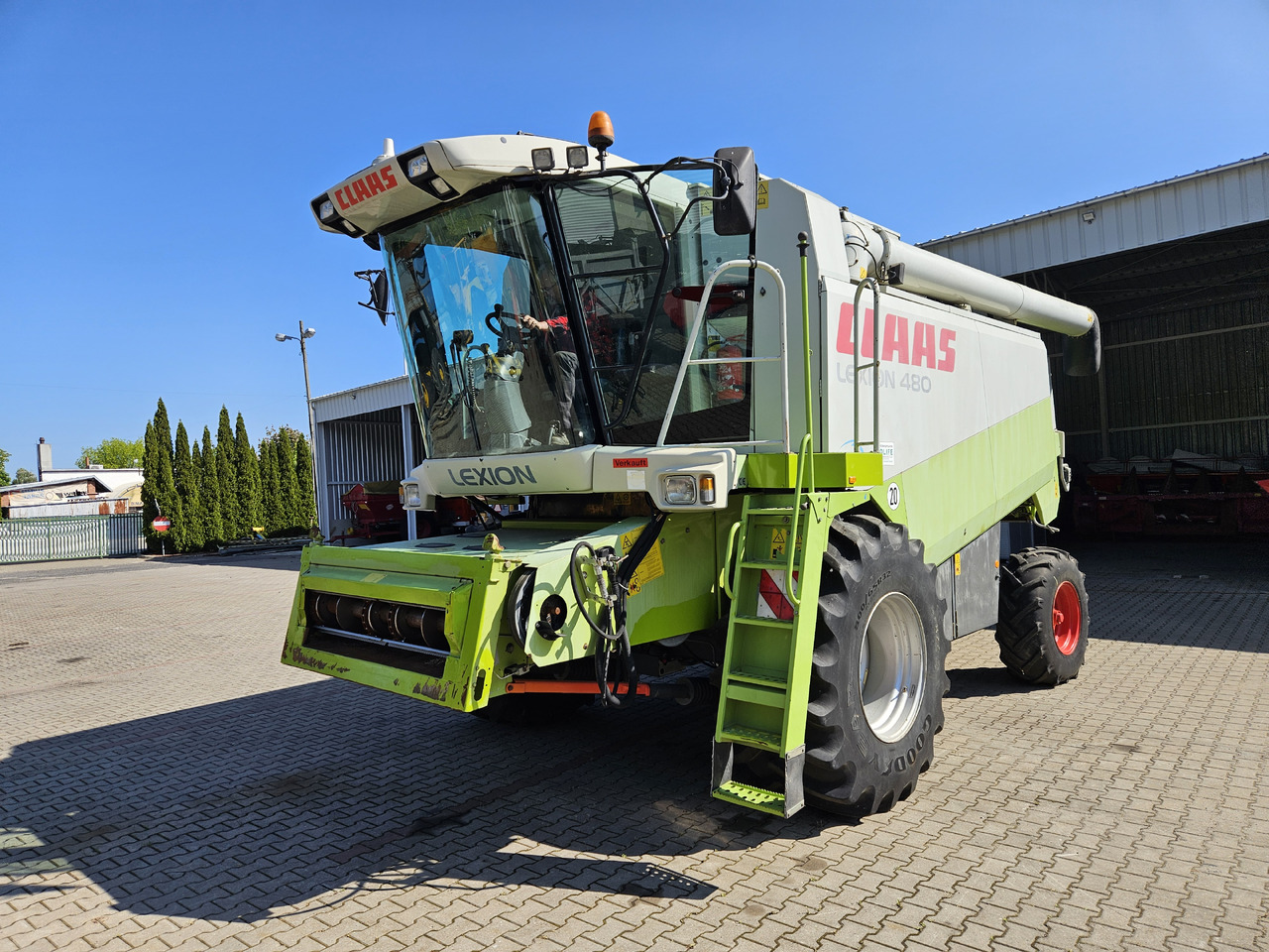 Claas Lexion 480 - حصادة موحَّدة: صورة 2 Claas Lexion 480 - حصادة موحَّدة: صورة 2