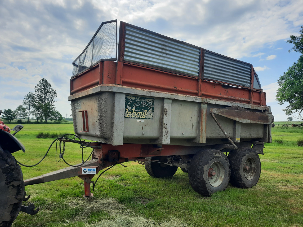 LEBOULCH RB2120 (12 ton / 25 m3) - مقطورة زراعية قلابة: صورة 4 LEBOULCH RB2120 (12 ton / 25 m3) - مقطورة زراعية قلابة: صورة 4