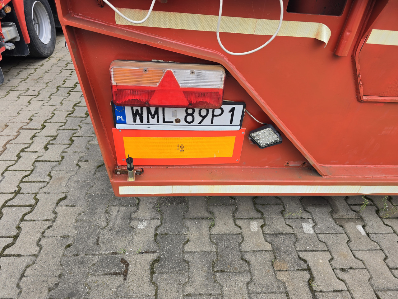 عربة منخفضة مسطحة نصف مقطورة NICOLAS B4763D: صورة 6 عربة منخفضة مسطحة نصف مقطورة NICOLAS B4763D: صورة 6