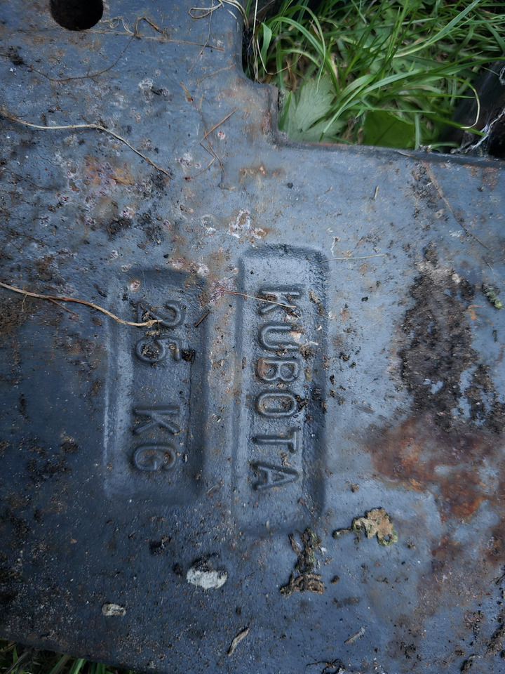 Obciążniki Kubota - الوزن المعاكس: صورة 3 Obciążniki Kubota - الوزن المعاكس: صورة 3
