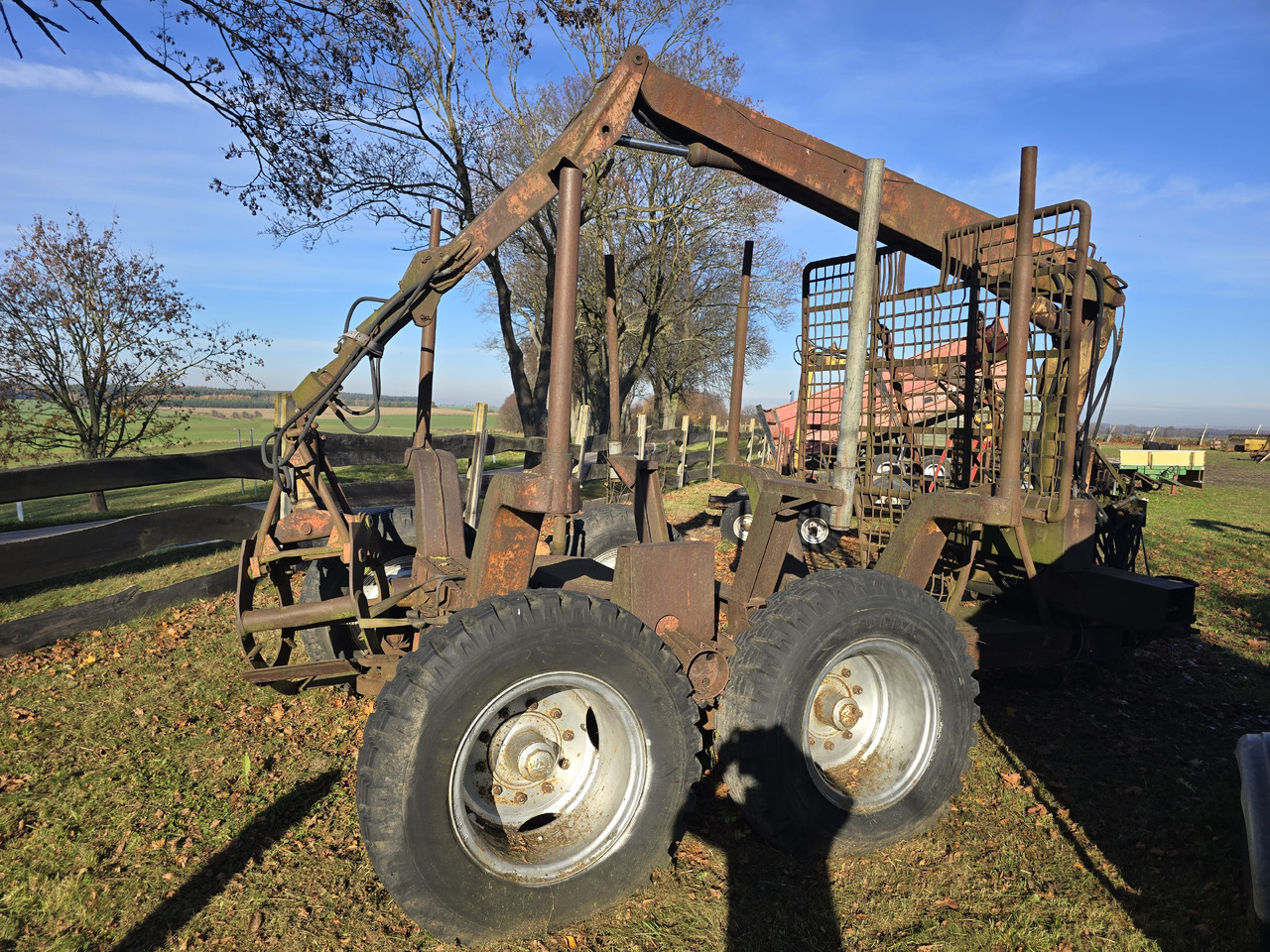 Przyczepa leśna do zrywki - المقطورة الزراعية: صورة 5 Przyczepa leśna do zrywki - المقطورة الزراعية: صورة 5