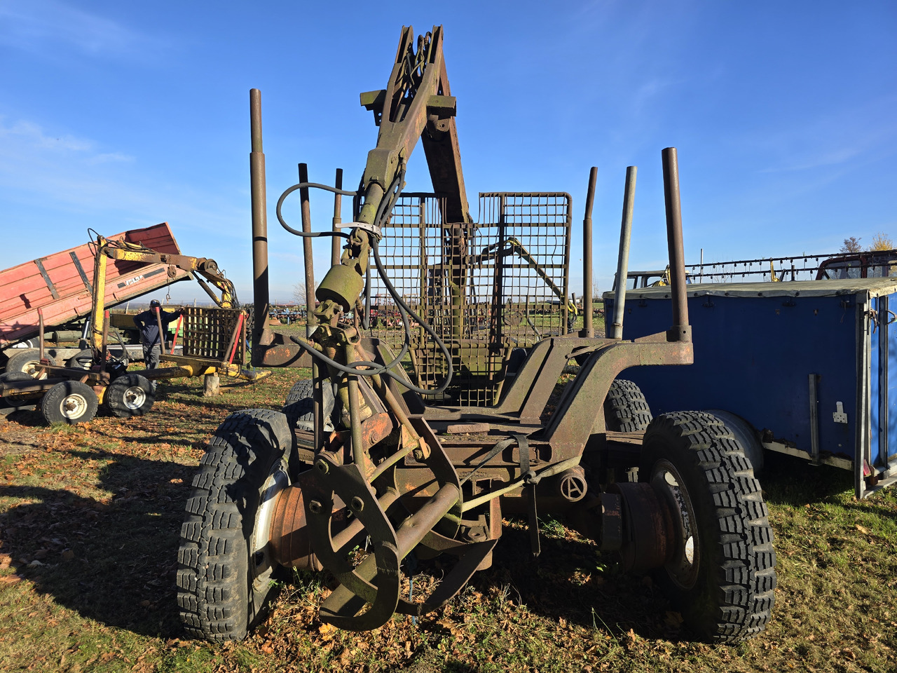 Przyczepa leśna do zrywki - المقطورة الزراعية: صورة 4 Przyczepa leśna do zrywki - المقطورة الزراعية: صورة 4