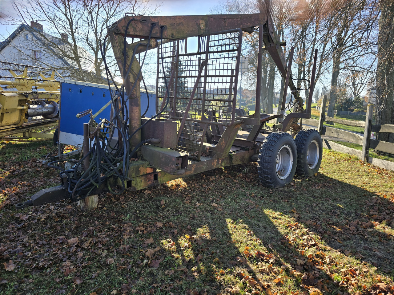 Przyczepa leśna do zrywki - المقطورة الزراعية: صورة 1 Przyczepa leśna do zrywki - المقطورة الزراعية: صورة 1