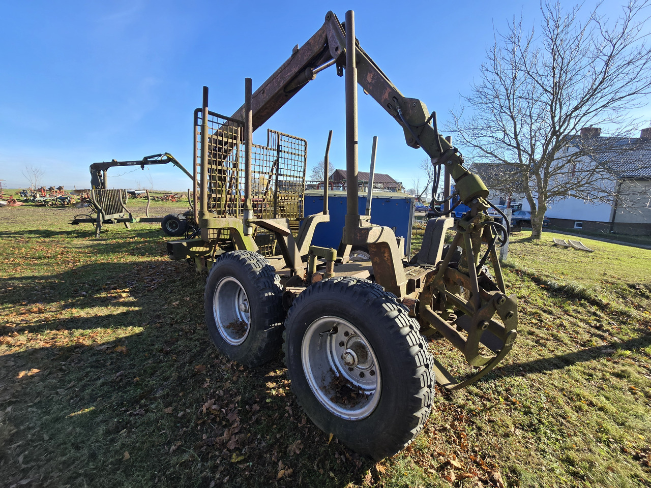 Przyczepa leśna do zrywki - المقطورة الزراعية: صورة 3 Przyczepa leśna do zrywki - المقطورة الزراعية: صورة 3