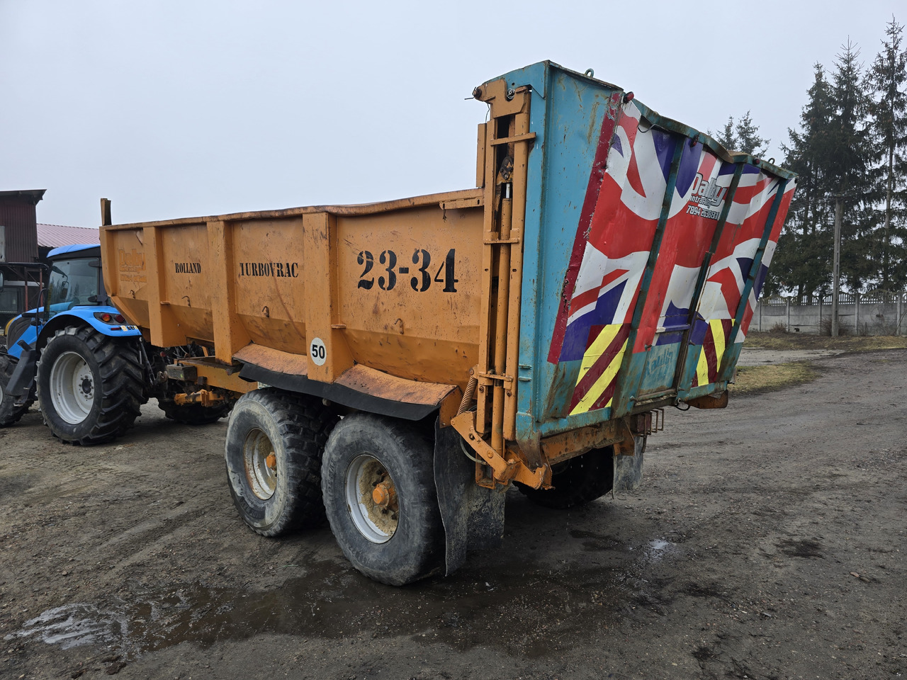 ROLLAND TURBOVRAC  23-34 - مقطورة زراعية قلابة: صورة 5 ROLLAND TURBOVRAC  23-34 - مقطورة زراعية قلابة: صورة 5