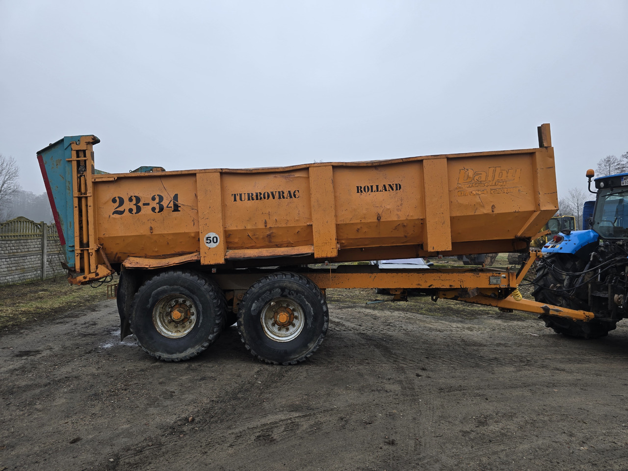 ROLLAND TURBOVRAC  23-34 - مقطورة زراعية قلابة: صورة 1 ROLLAND TURBOVRAC  23-34 - مقطورة زراعية قلابة: صورة 1