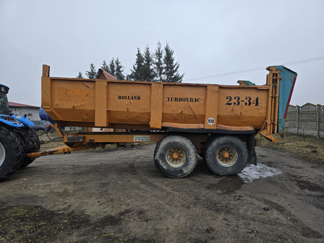 ROLLAND TURBOVRAC  23-34 - مقطورة زراعية قلابة: صورة 4 ROLLAND TURBOVRAC  23-34 - مقطورة زراعية قلابة: صورة 4