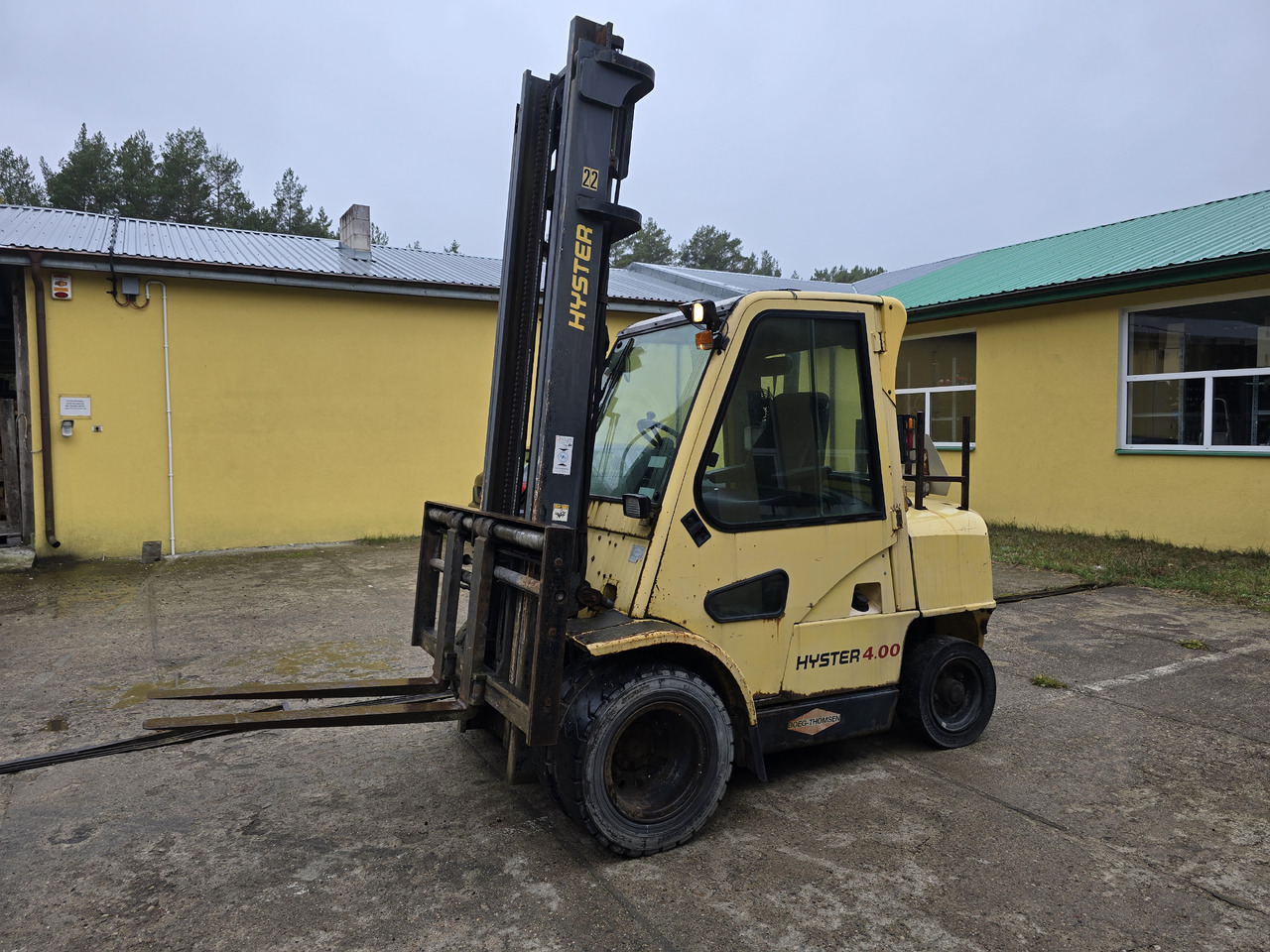 Hyster H4.00XM-5 - رافعة شوكية ديزل: صورة 3 Hyster H4.00XM-5 - رافعة شوكية ديزل: صورة 3
