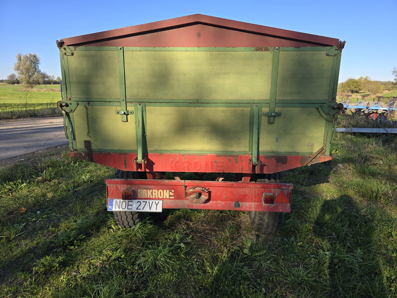 Krone Emsland 90 ZK - مقطورة زراعية قلابة: صورة 5 Krone Emsland 90 ZK - مقطورة زراعية قلابة: صورة 5