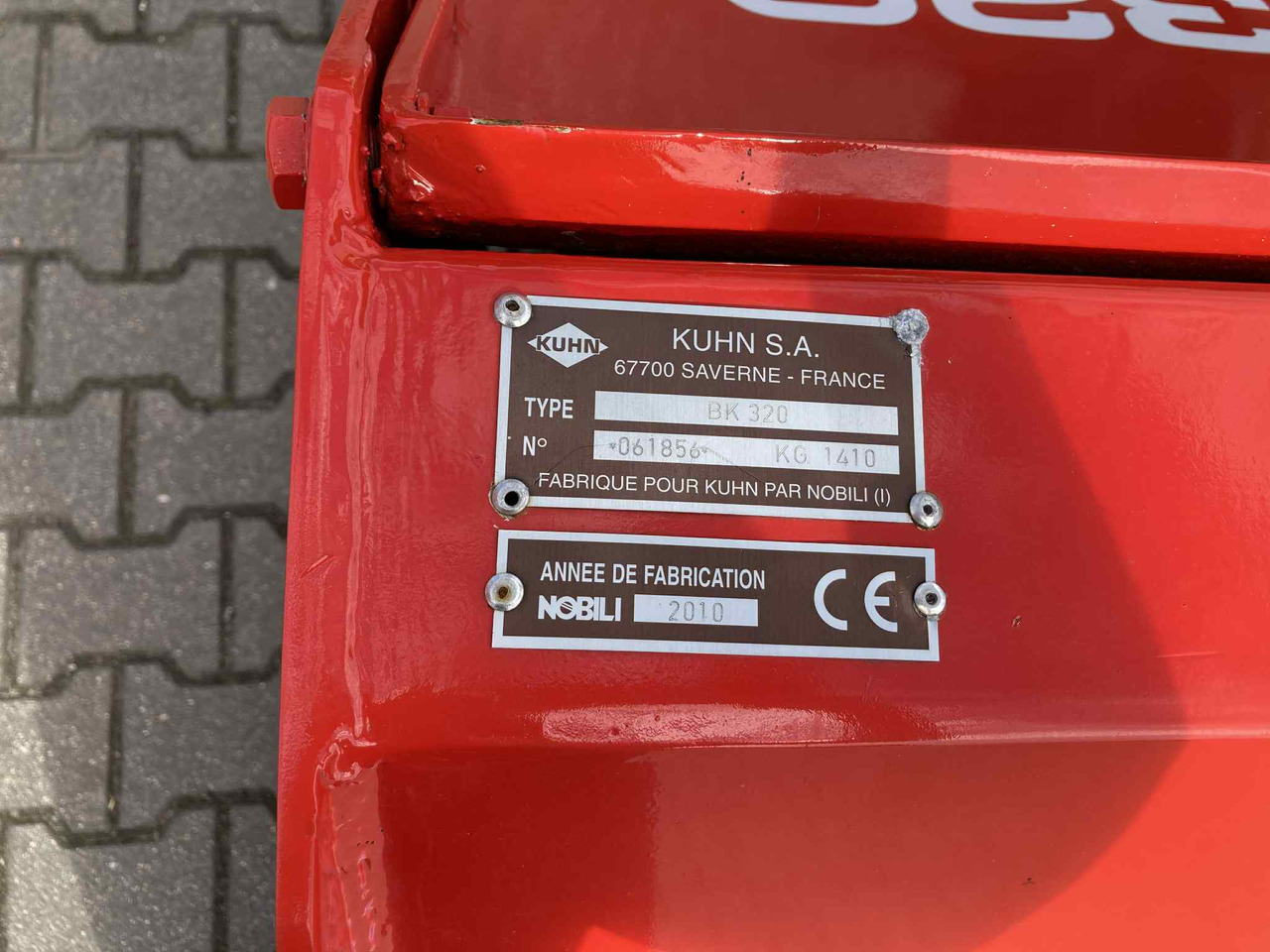 Kuhn BK320 - جزازة العشب: صورة 3 Kuhn BK320 - جزازة العشب: صورة 3