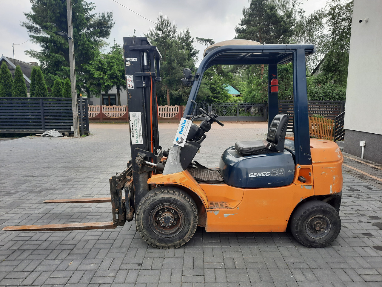 Toyota 627FDF25 - رافعة شوكية ديزل: صورة 1 Toyota 627FDF25 - رافعة شوكية ديزل: صورة 1