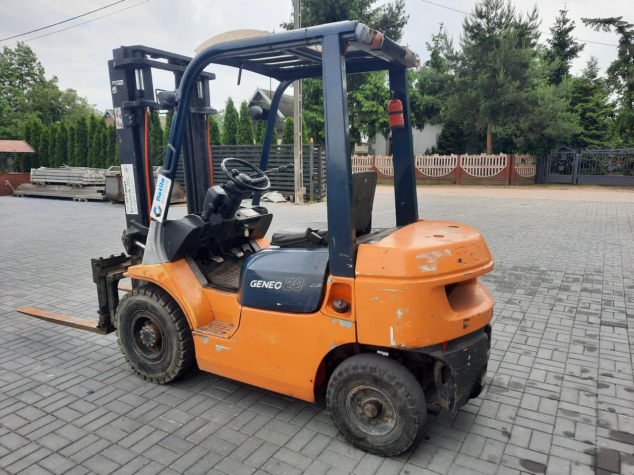 Toyota 627FDF25 - رافعة شوكية ديزل: صورة 4 Toyota 627FDF25 - رافعة شوكية ديزل: صورة 4