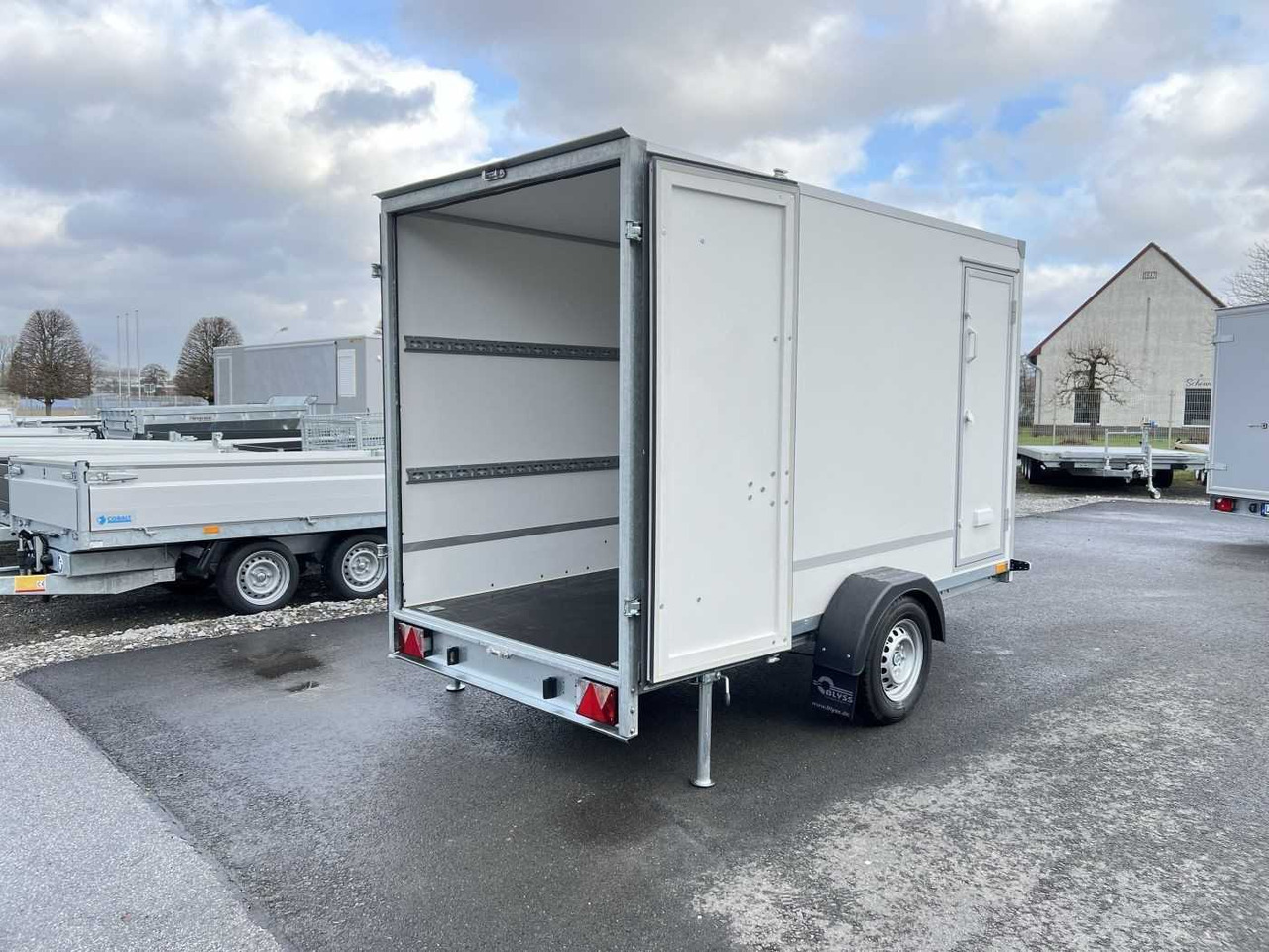 BLYSS F1330HD Seitentür Kofferanhänger - مقطورة صندوق مغلق: صورة 3 BLYSS F1330HD Seitentür Kofferanhänger - مقطورة صندوق مغلق: صورة 3