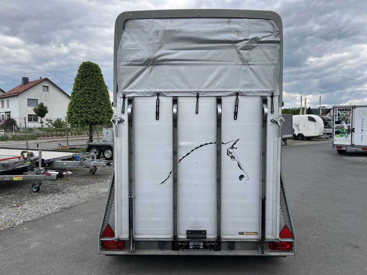 BOECKMANN Duo AP Pferdetransporter Viehanhänger - عربة نقل خيل: صورة 4 BOECKMANN Duo AP Pferdetransporter Viehanhänger - عربة نقل خيل: صورة 4