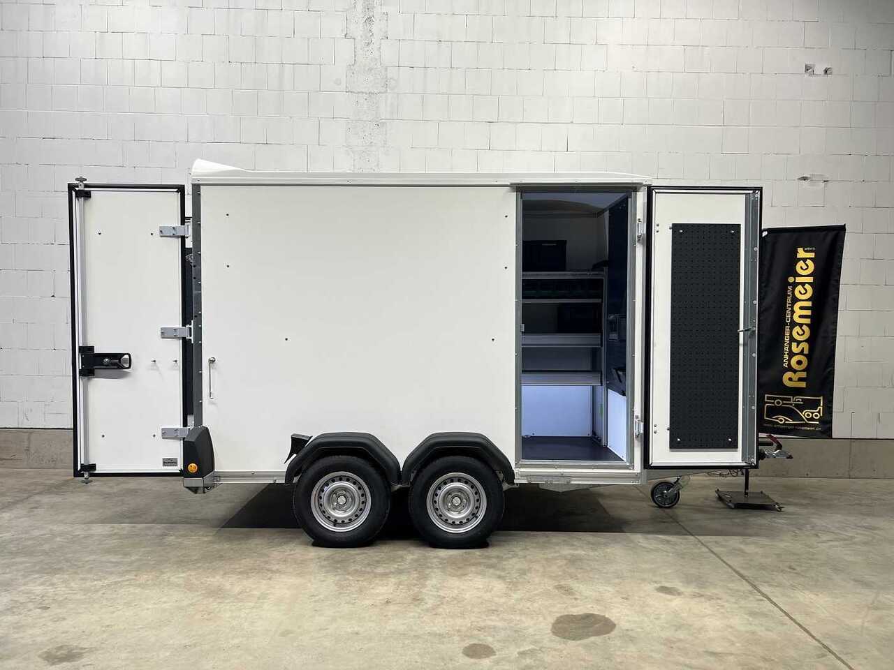 BOECKMANN KT 3015/27 H F Tür bott-Ausbau Kofferanhänger - مقطورة صندوق مغلق: صورة 1 BOECKMANN KT 3015/27 H F Tür bott-Ausbau Kofferanhänger - مقطورة صندوق مغلق: صورة 1