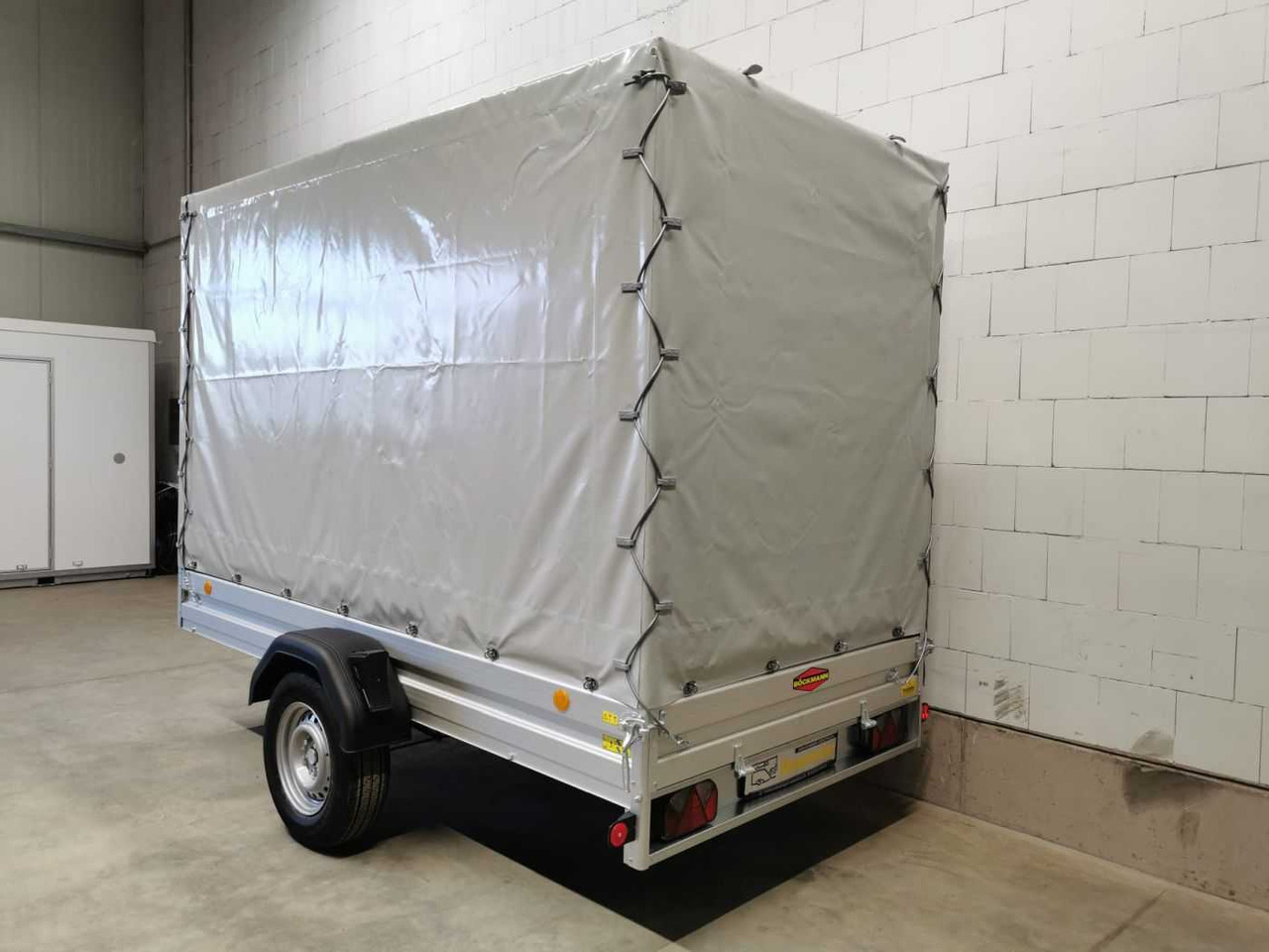 جديدة مقطورة سيارة BOECKMANN TL-AL 3015/135 Plane Kastenanhänger gebremst: صورة 7