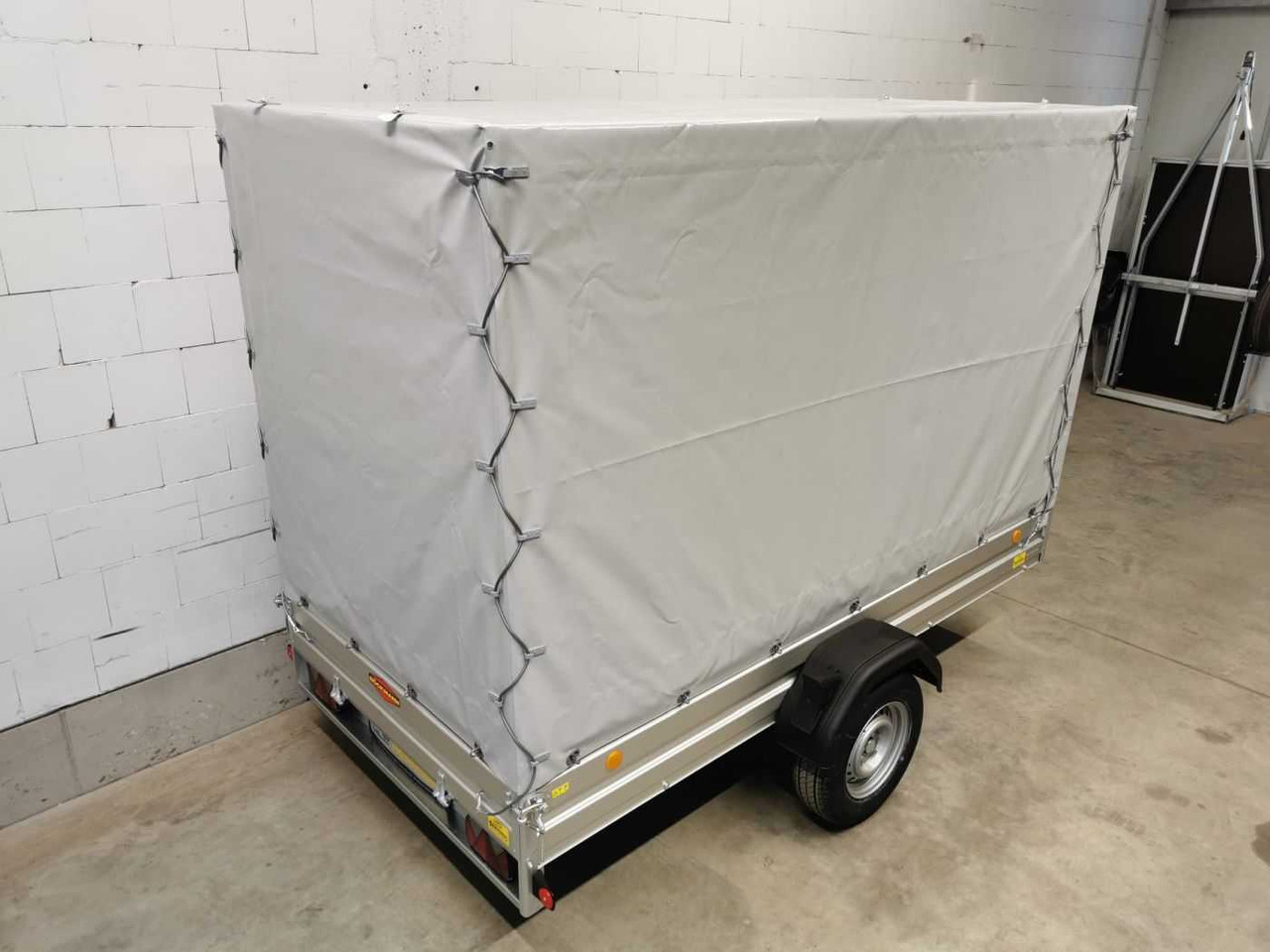 جديدة مقطورة سيارة BOECKMANN TL-AL 3015/135 Plane Kastenanhänger gebremst: صورة 8