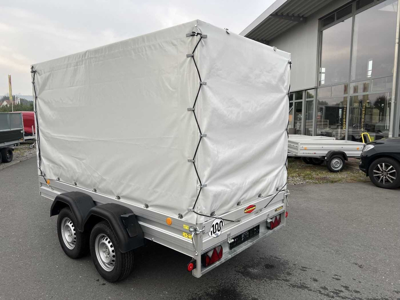 BOECKMANN TL-AL 3015/20 Plane Kastenanhänger gebremst - مقطورة سيارة: صورة 5 BOECKMANN TL-AL 3015/20 Plane Kastenanhänger gebremst - مقطورة سيارة: صورة 5