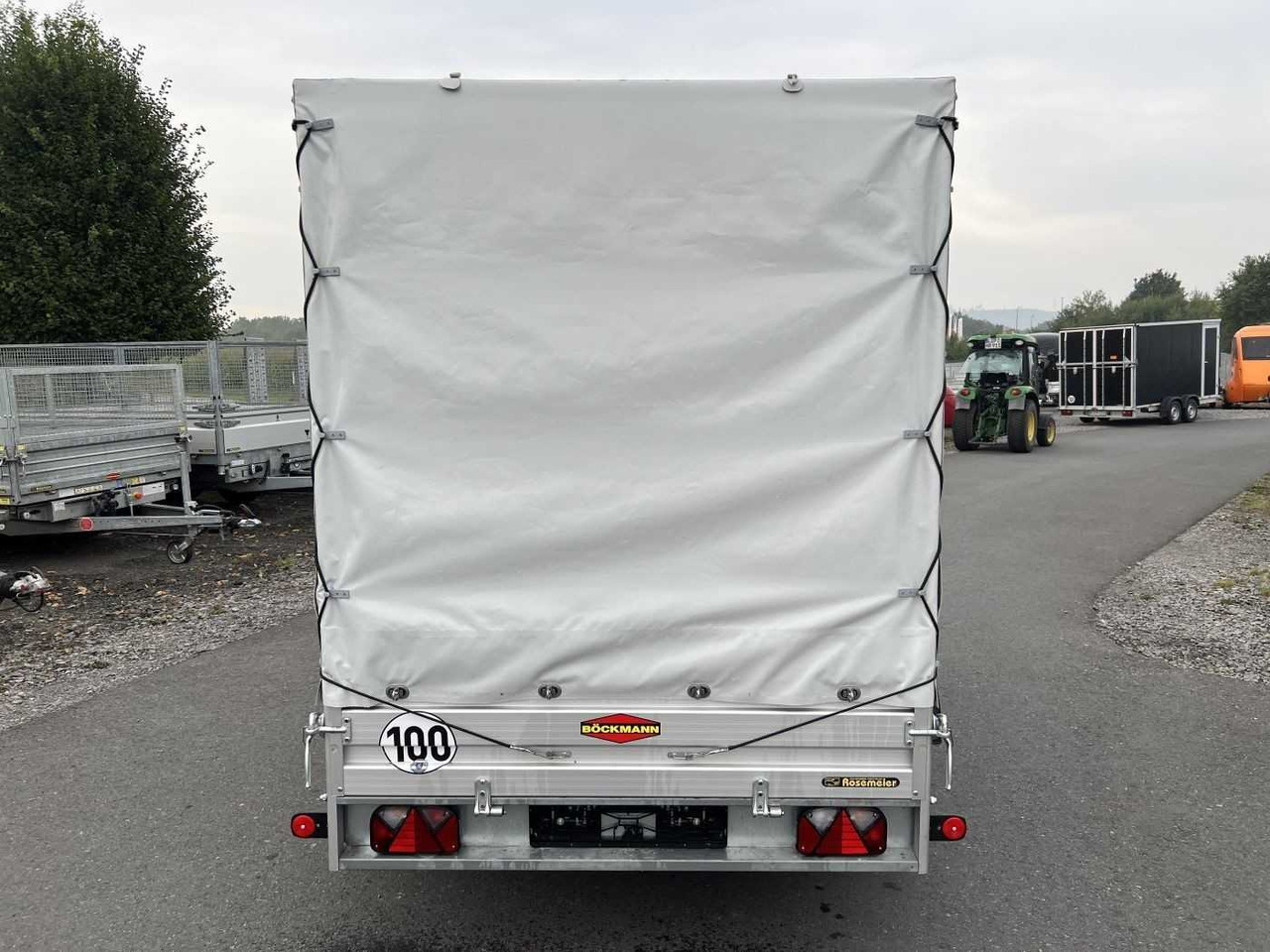 BOECKMANN TL-AL 3015/20 Plane Kastenanhänger gebremst - مقطورة سيارة: صورة 4 BOECKMANN TL-AL 3015/20 Plane Kastenanhänger gebremst - مقطورة سيارة: صورة 4