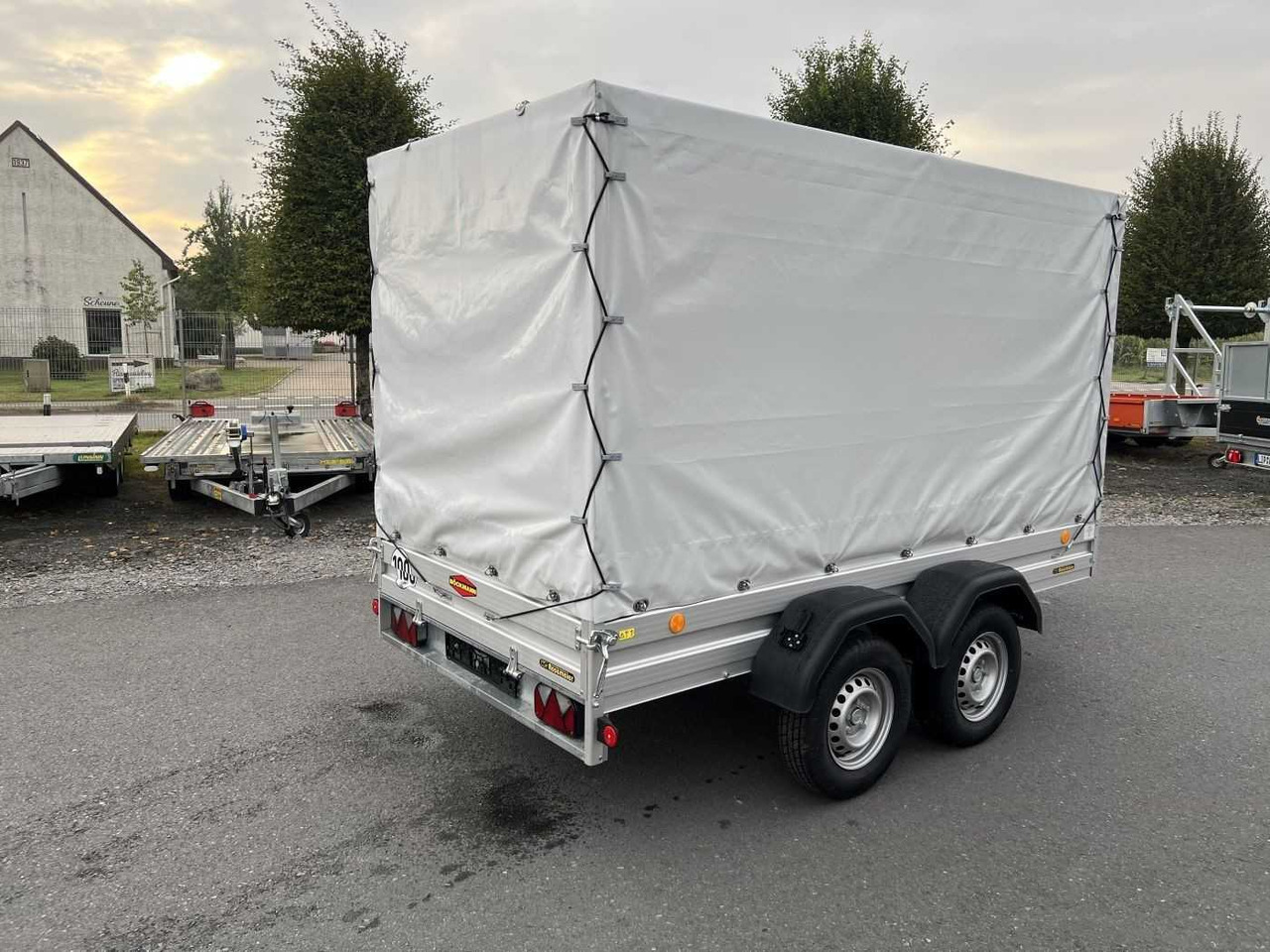 BOECKMANN TL-AL 3015/20 Plane Kastenanhänger gebremst - مقطورة سيارة: صورة 3 BOECKMANN TL-AL 3015/20 Plane Kastenanhänger gebremst - مقطورة سيارة: صورة 3