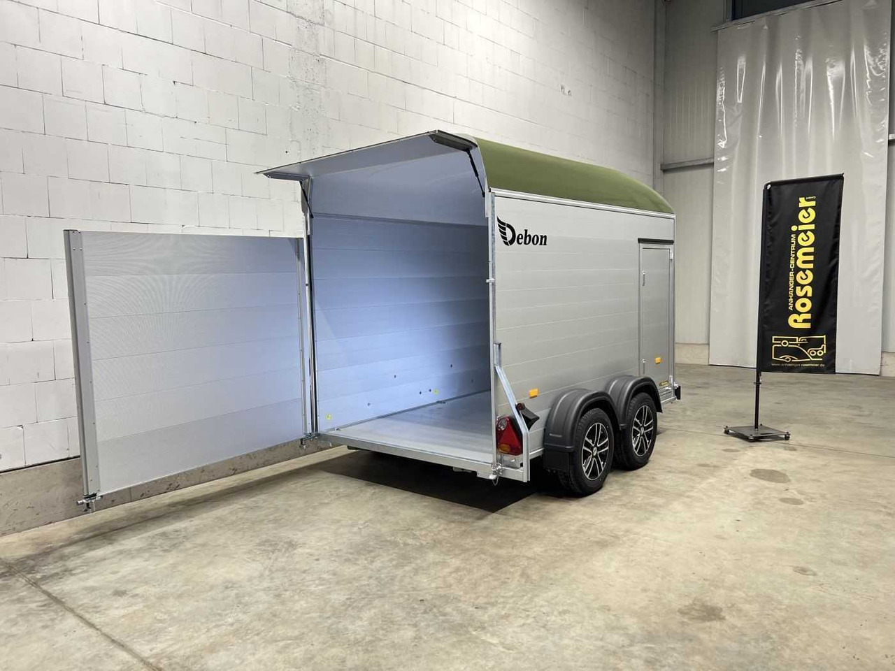 CHEVAL LIBERTE C500 Roadster Alu-Felgen Kofferanhänger - مقطورة دراجة نارية: صورة 4 CHEVAL LIBERTE C500 Roadster Alu-Felgen Kofferanhänger - مقطورة دراجة نارية: صورة 4