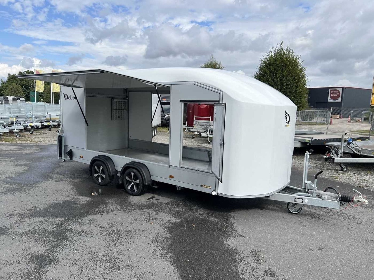 مقطورة شحن نقل السيارات CHEVAL LIBERTE DEBON C1000 Roadster ALF Autotransporter geschlossen: صورة 10 مقطورة شحن نقل السيارات CHEVAL LIBERTE DEBON C1000 Roadster ALF Autotransporter geschlossen: صورة 10