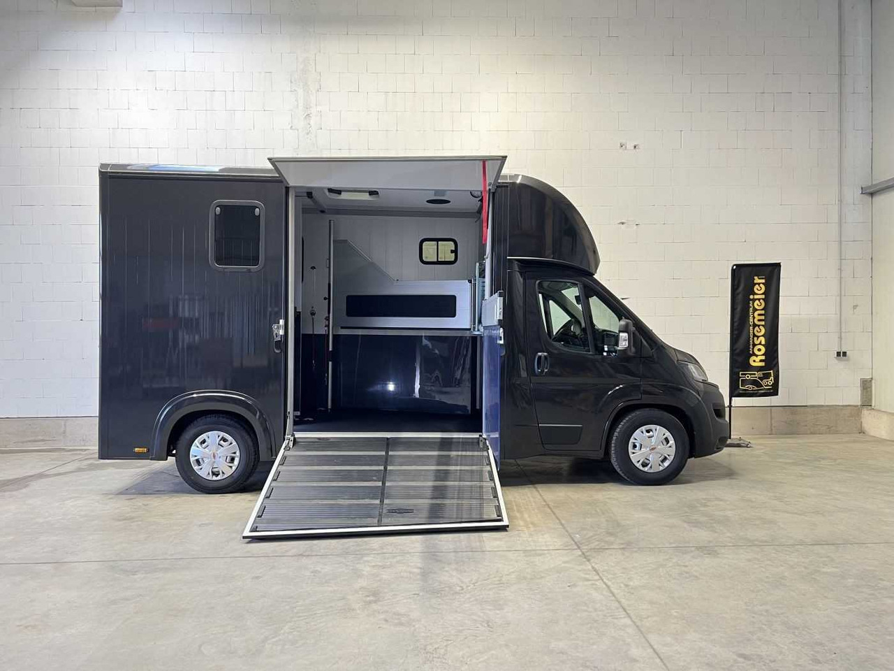 Fiat Böckmann Compact Stall LKW - شاحنة نقل خيل: صورة 1 Fiat Böckmann Compact Stall LKW - شاحنة نقل خيل: صورة 1