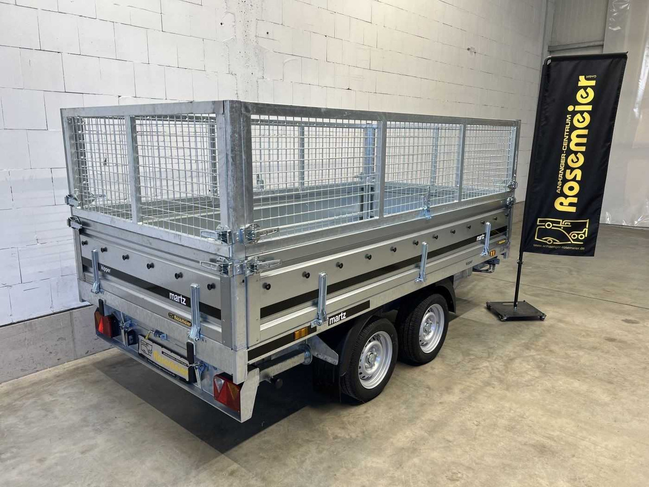 Kipper 300/2 C S 3,5T Gitter Dreiseitenkipper - مقطورة قلاب: صورة 4 Kipper 300/2 C S 3,5T Gitter Dreiseitenkipper - مقطورة قلاب: صورة 4