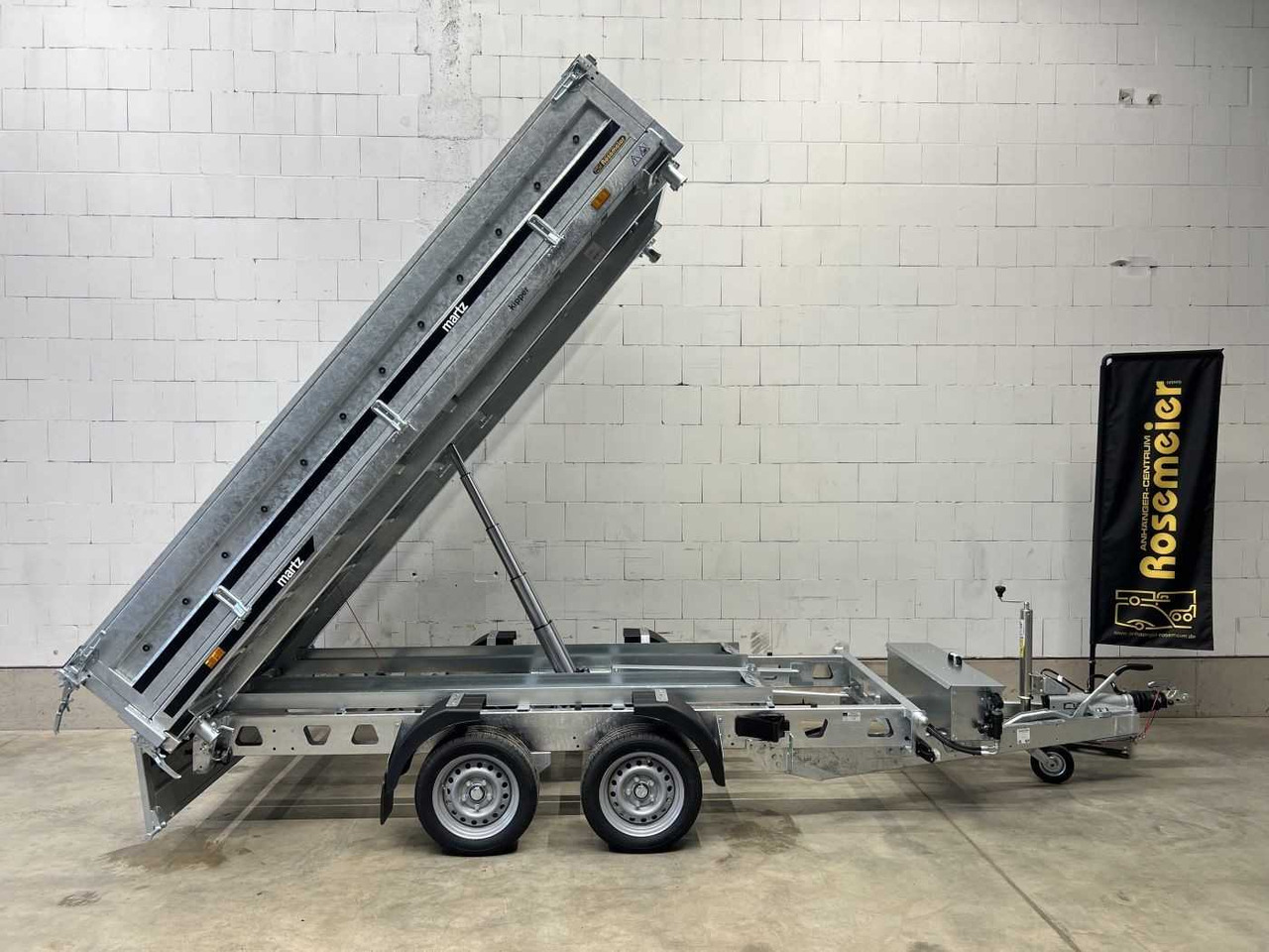 MARTZ Kipper 320/2 C S 3,5T Dreiseitenkipper - مقطورة قلاب: صورة 1 MARTZ Kipper 320/2 C S 3,5T Dreiseitenkipper - مقطورة قلاب: صورة 1