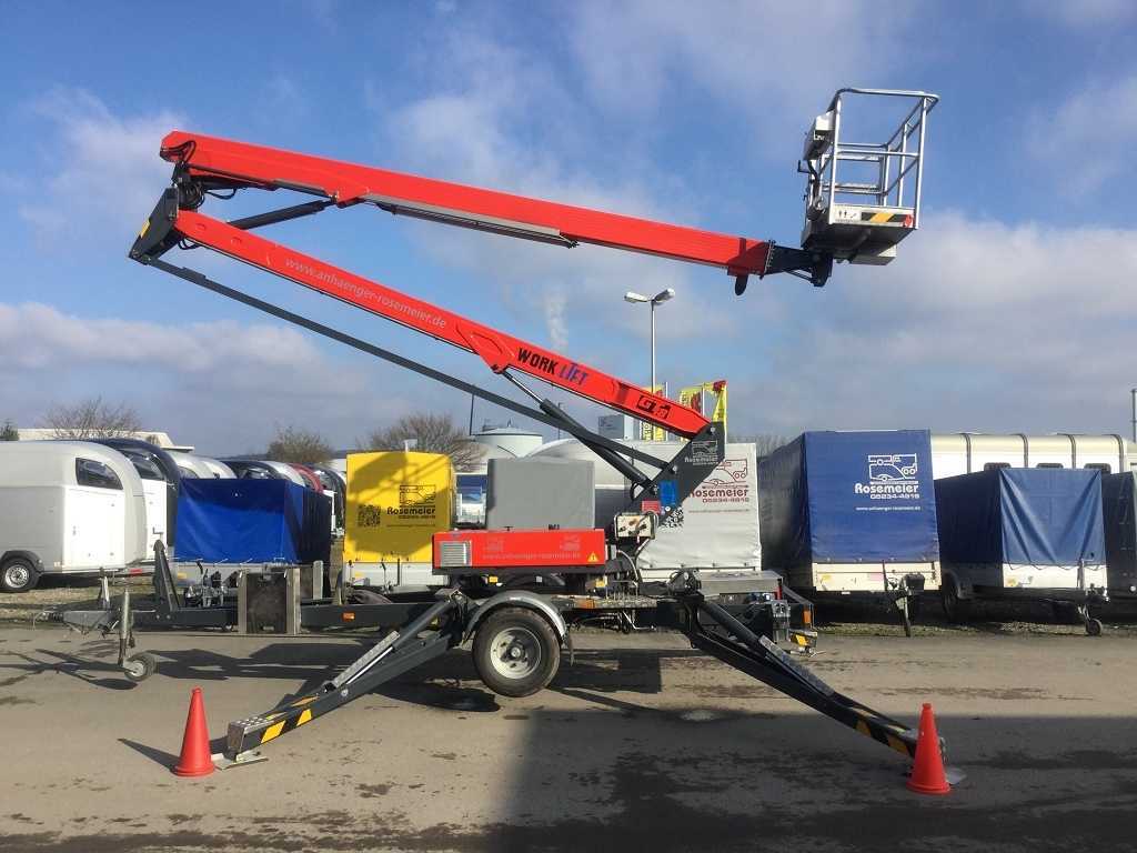 PAUS Lift GT 18A Sonderanhänger Mietgerät Maschinentransporter - منصة العمل الجوية مقطورة: صورة 3 PAUS Lift GT 18A Sonderanhänger Mietgerät Maschinentransporter - منصة العمل الجوية مقطورة: صورة 3