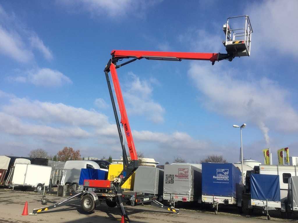 PAUS Lift GT 18A Sonderanhänger Mietgerät Maschinentransporter - منصة العمل الجوية مقطورة: صورة 4 PAUS Lift GT 18A Sonderanhänger Mietgerät Maschinentransporter - منصة العمل الجوية مقطورة: صورة 4