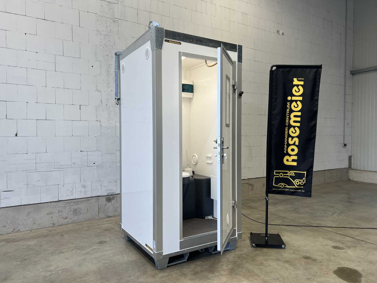 RESPO WC-Container Toilettenanhänger - حاوية البناء: صورة 5 RESPO WC-Container Toilettenanhänger - حاوية البناء: صورة 5